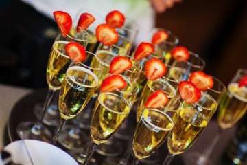 Welcome drinks
Wedding Reception Setting