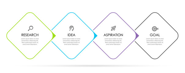 Vector infographic template