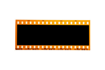 (35 mm.)Vintage film frame.With white space.film camera.