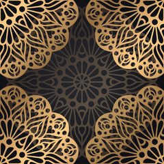 luxury ornamental mandala design background