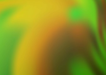 Light Green, Yellow vector abstract blurred template. Glitter abstract illustration with an elegant design. Brand new style for your business design.