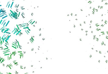Light Blue, Green vector texture with colorful lines.