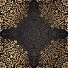 luxury ornamental mandala design background