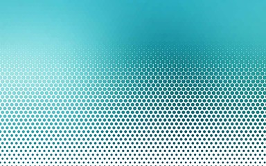 Light BLUE vector texture with disks. Blurred decorative design in abstract style with bubbles. Pattern for beautiful websites.