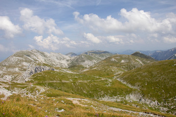 Fototapeta premium View of Hochswab Mountains, Alps, Austria.