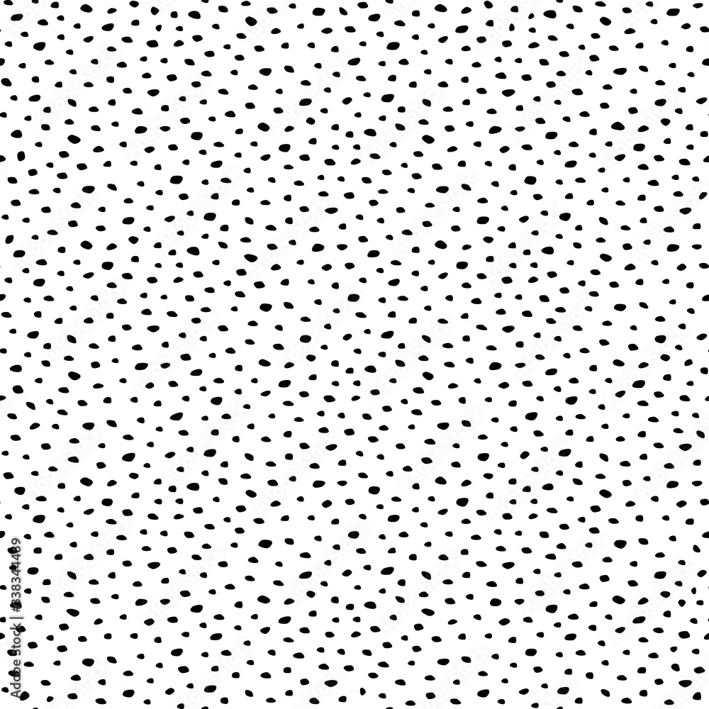Poster background polka dot. seamless pattern. random dots, snowflakes, circles. design for fabric, wallpap
