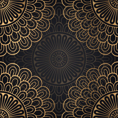 luxury ornamental mandala design background