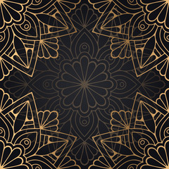 luxury ornamental mandala design background