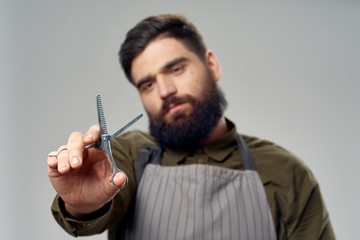 man with a cigarette