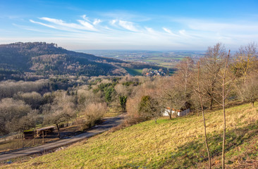 around Waldenburg in Hohenlohe