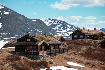 old wooden house at the Tyin