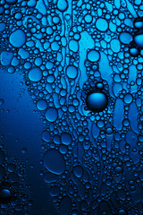 abstract dark blue liquid background