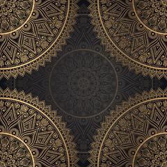 luxury ornamental mandala design background