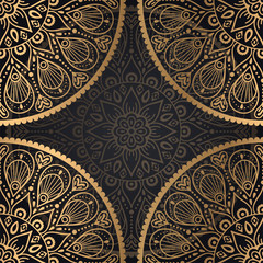 luxury ornamental mandala design background