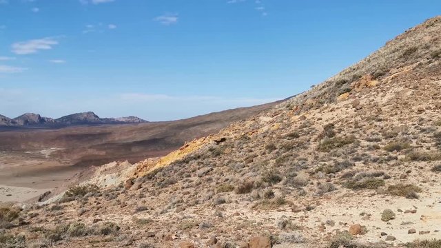 Espagne, Tenerife, parc national du Teide,  randonn&eacute;e sur la montagne Guajara