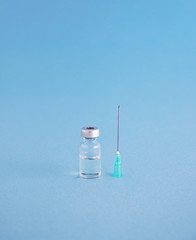Vial and needle