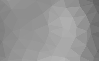 Obraz premium Light Silver, Gray vector abstract polygonal cover. A completely new color illustration in a vague style. New texture for your design.