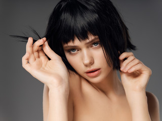 Fototapeta premium woman with headache