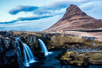 Monta&ntilde;a Kirkjufell, Islandia