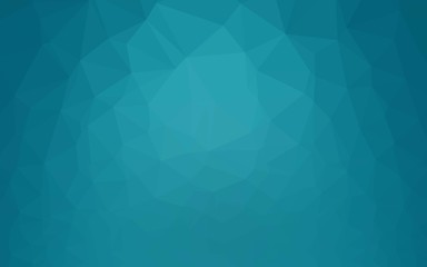 Light BLUE vector blurry triangle texture. Brand new colorful illustration in with gradient. Template for your brand book.