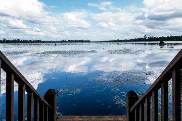 Lago Camboya , Reflejo