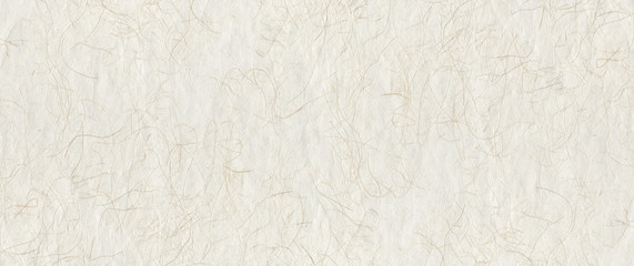 Natural japanese recycled paper texture. Banner background