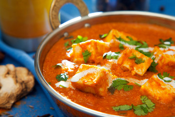 Paneer Makhani or Shahi Paneer  , indian food
