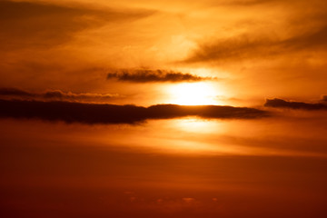 Sonnenuntergang in Thailand