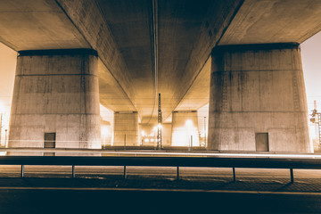 Brückenpfeiler aus Beton
