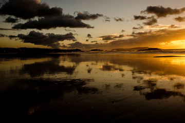 Atardecer,noche,sol,mar,playa,barco,rio,