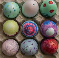 Easter eggs, also called Paschal eggs,are eggs that are sometimes decorated.