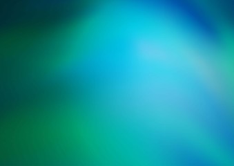 Dark Blue, Green vector bokeh pattern. Glitter abstract illustration with an elegant design. A completely new template for your design.