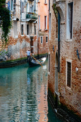 Naklejka na ściany i meble Venezia (Veneto) - Panorami e particolari della città a colori