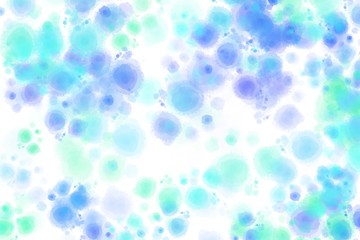 Colorful watercolor splash background texture