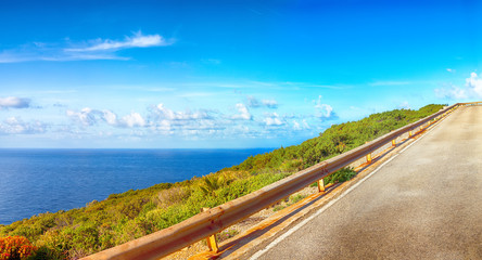 Fantastic morning view on from Cacccia cape