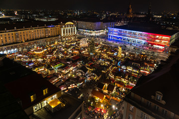 Christmasmarket, Dresden, striezelmarkt, saxony, germany