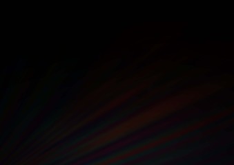 Dark Black vector blurred shine abstract pattern. Modern geometrical abstract illustration with gradient. Brand new design for your business.