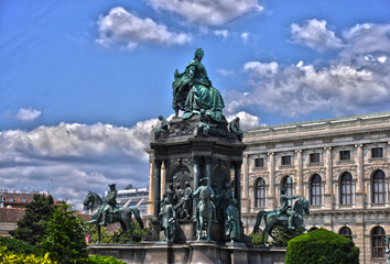 Obraz premium Maria Teiresias Monument Vienna
