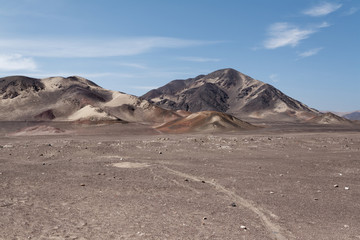 Obraz na płótnie Canvas Cmentarz Chauchilla w pobliżu Nazca w Peru