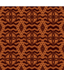 Seamless Geometric vector background. Javanese Batik Seamless Pattern with maroon color.Ornament for fabric, wallpaper, packaging, Decorative print
