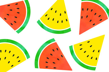 スイカ　背景