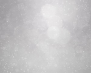 White bokeh background.Abstract blur background. White bubbles.