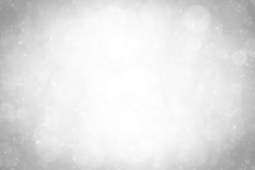 White bokeh background.Abstract blur background. White bubbles.