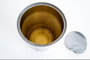 interieur d'une boite de conserve