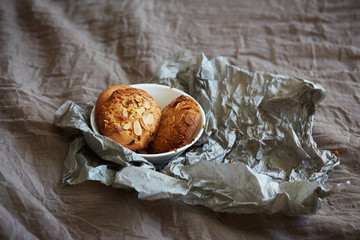 peanut cookie. homemade baking