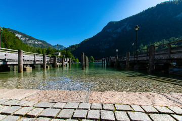 scenery around lake Königssee 