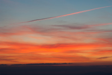 colorful clouds in the sky