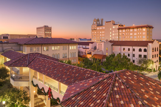 Downtown Lakeland, Florida, USA