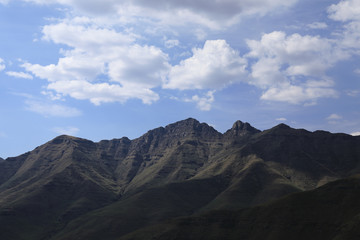 Fototapeta premium The majestic Maluti Mountain landscape