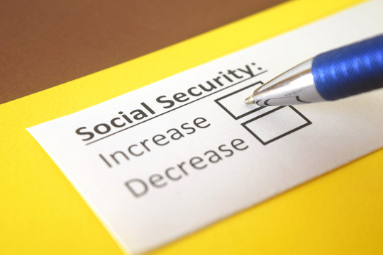 One person is answering question about social security,